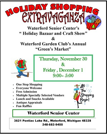 holiday shopping extravaganza