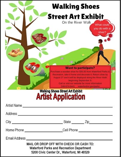 Walking Shoes Street Art