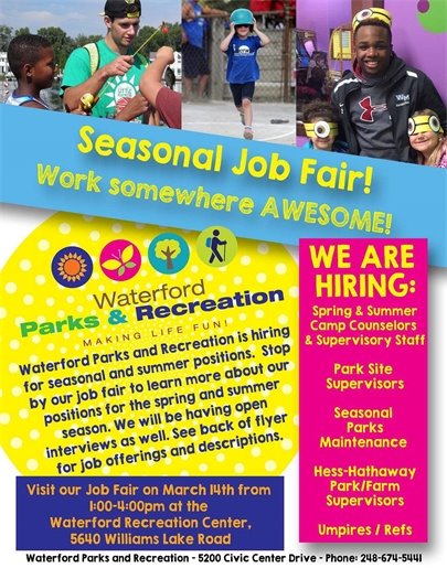 Part Time Job Fair page 1