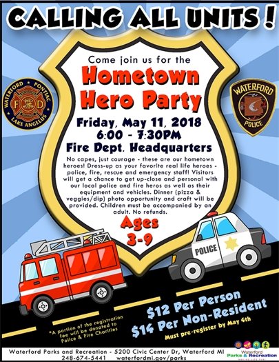 hometown hero party