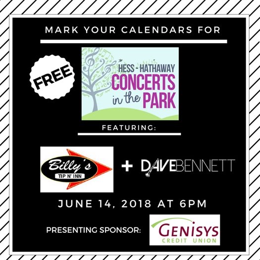 Concerts in the Park June 14