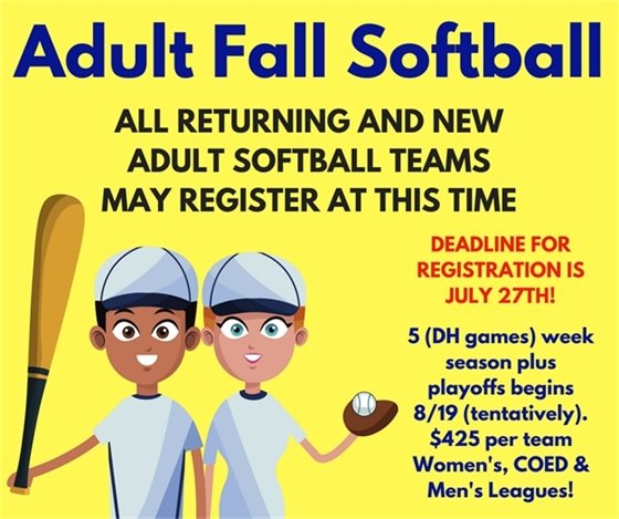 Adult Fall Softball