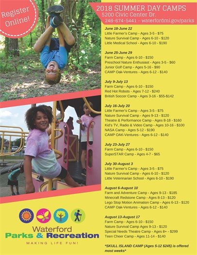 Summer Day Camp Flyer