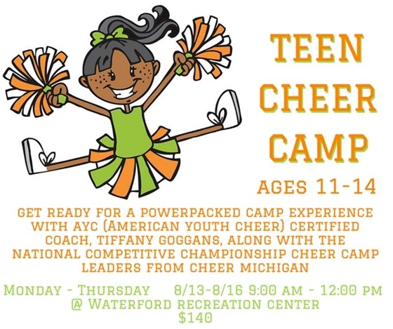 Teen Cheer Camp