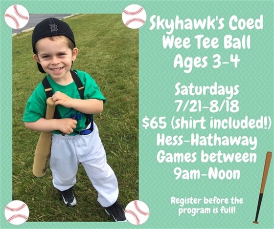Coed Wee Tee Ball