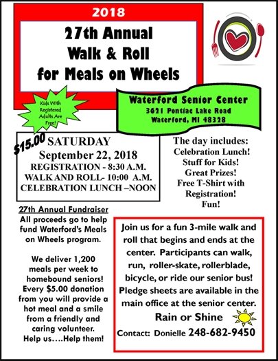 Walk & Roll for Meals on Wheels