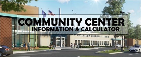 Community Center Information & Calculator