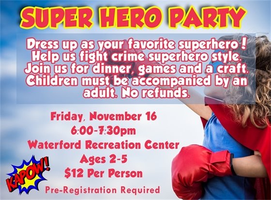 Super Hero Party