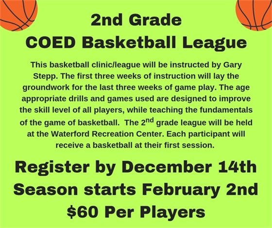 2nd Grade Basketball