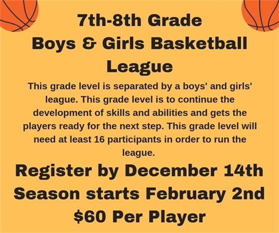7th and 8th grade basketball