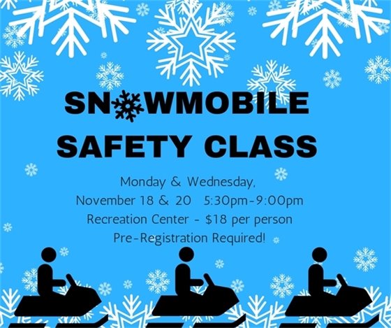 Snowmobile Safety Class