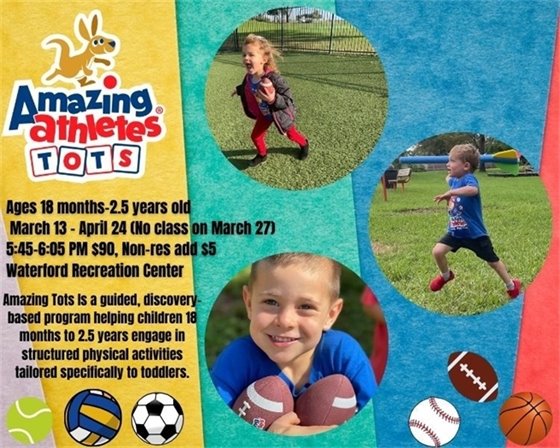Amazing Athletes Tots