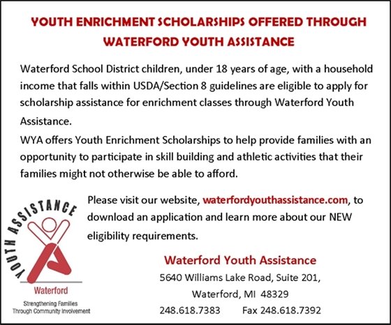 Youth Enrichment Scholarships 