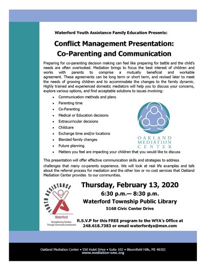 Coparenting and Communication WYA