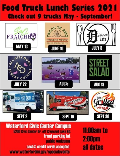 Full year food truck schedule