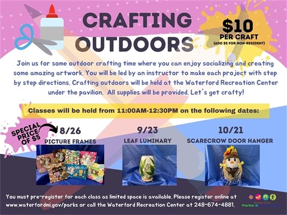 Outdoors Crafting