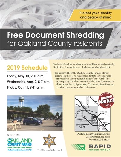 Free Document Shredding