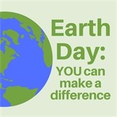 Earth day graphic