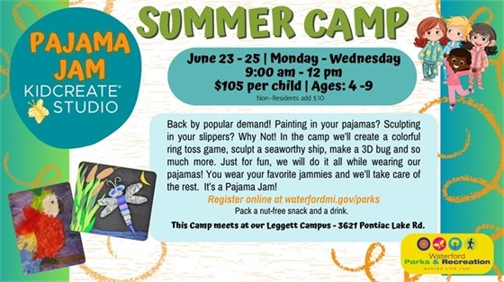 Pajama Jam Summer Camp