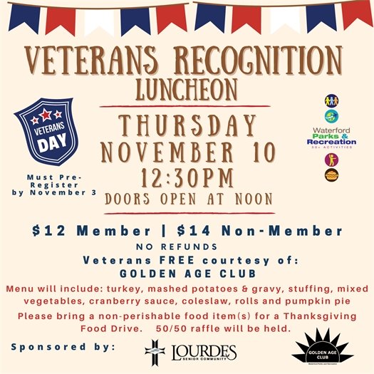 Veteran's Lunch