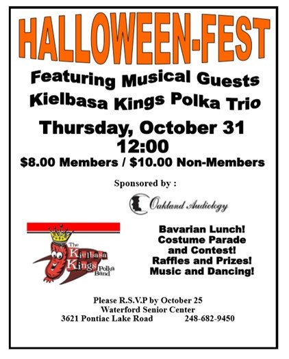 Senior Center Halloween