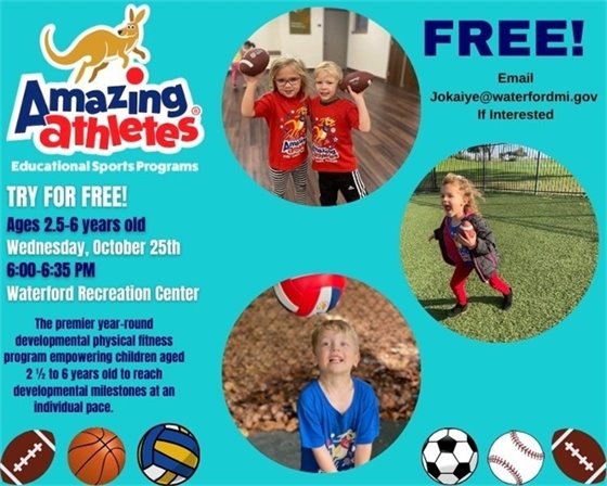 Free Amazing Athlete Class