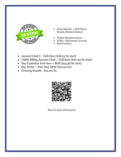 Job Openings current