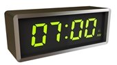 7:00AM ON A DIGITAL CLOCK