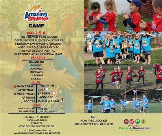 Amazing Athletes Camp July