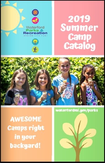 2019 Summer Camps brochure