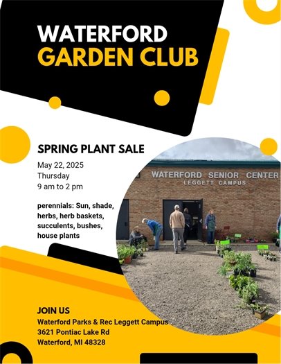 GARDEN CLUB SPRING PLANT SALE