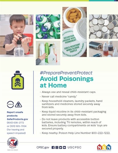 Avoid Poisonings At Home