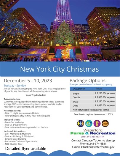 New York City at Christmas