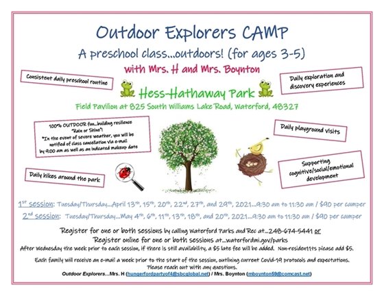 Outdoor Explorers Camp