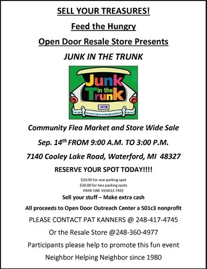 Junk in the Truck 2019