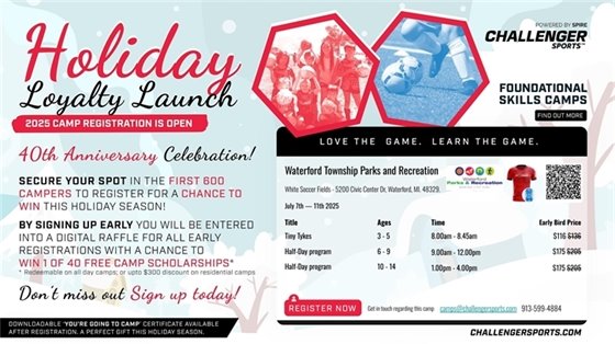 Challenger Soccer Holiday