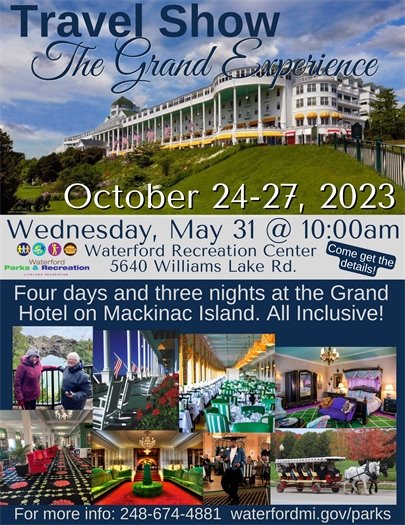 Travel Show for the Grand Hotel