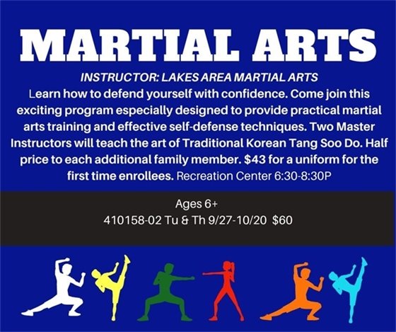  Martial Arts