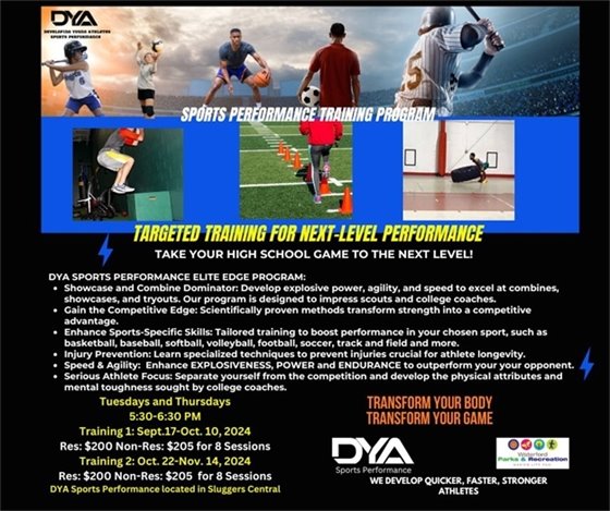 Sports Training for the High School Age