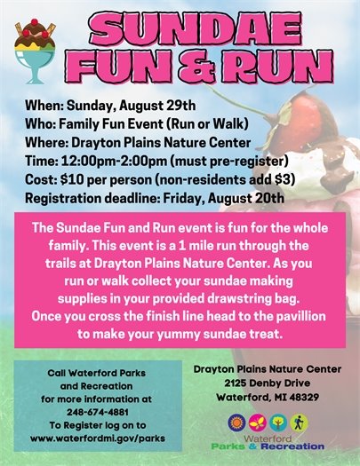 Sundae Fun & Run