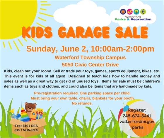 kids Garage Sale