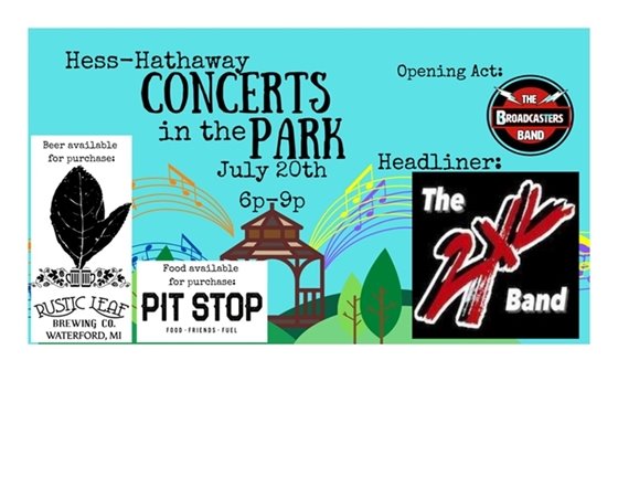 Rescheduled Conert in the Park