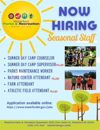 Hiring Seasonal Staff