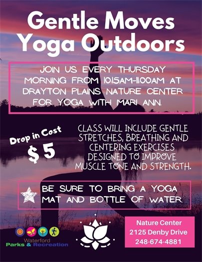 Gentle Moves Yoga Outdoors