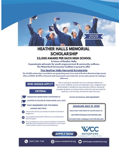 HEATHER HALLS MEMORIAL SCHOLARSHIP