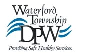 Waterford Twp. DPW Providing Safe Healthy Services logo