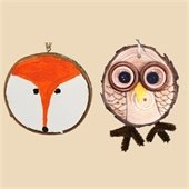 fox and owl craft