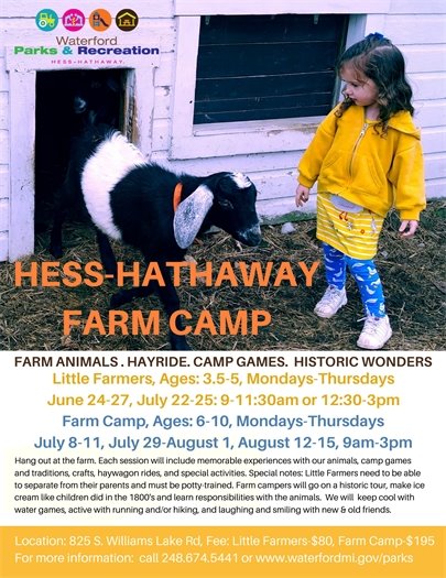 Farm Camp Flyer