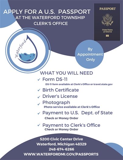 apply for a U.S. Passport