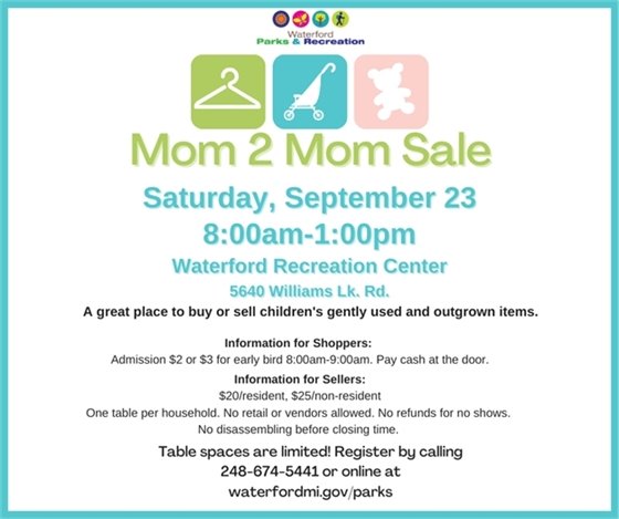 Mom 2 Mom Sale
